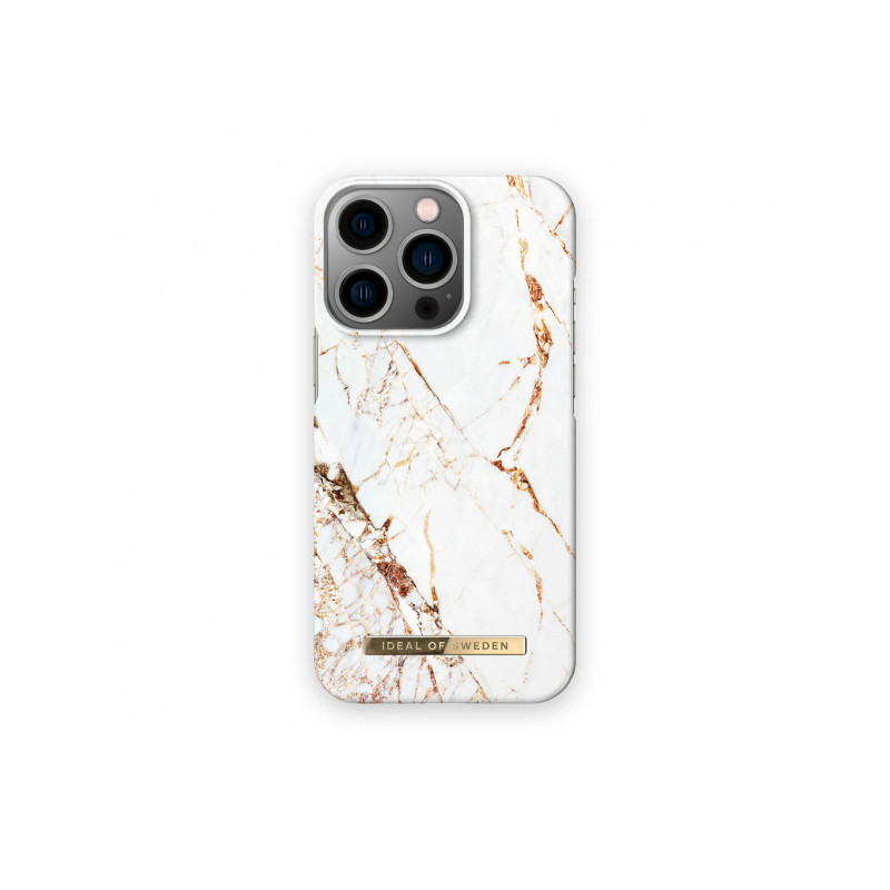 Viedtālruņa aizmugurējais vāciņš Apple iPhone 16 Pro Carrara Gold Magsafe Gold, White, With Design