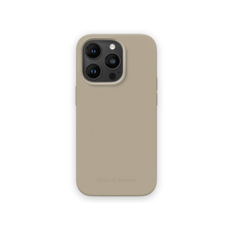 Viedtālruņa aizmugurējais vāciņš Apple iPhone 16 Pro Silicone Back Case Beige