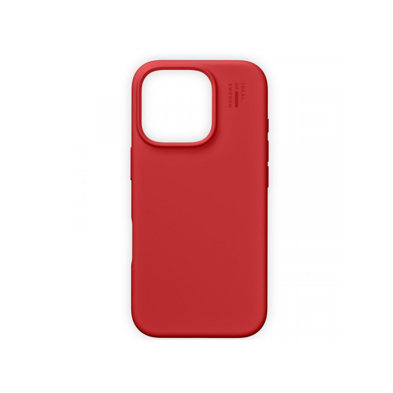 Viedtālruņa aizmugurējais vāciņš Apple iPhone 16 Pro Max Silicone Mag Red