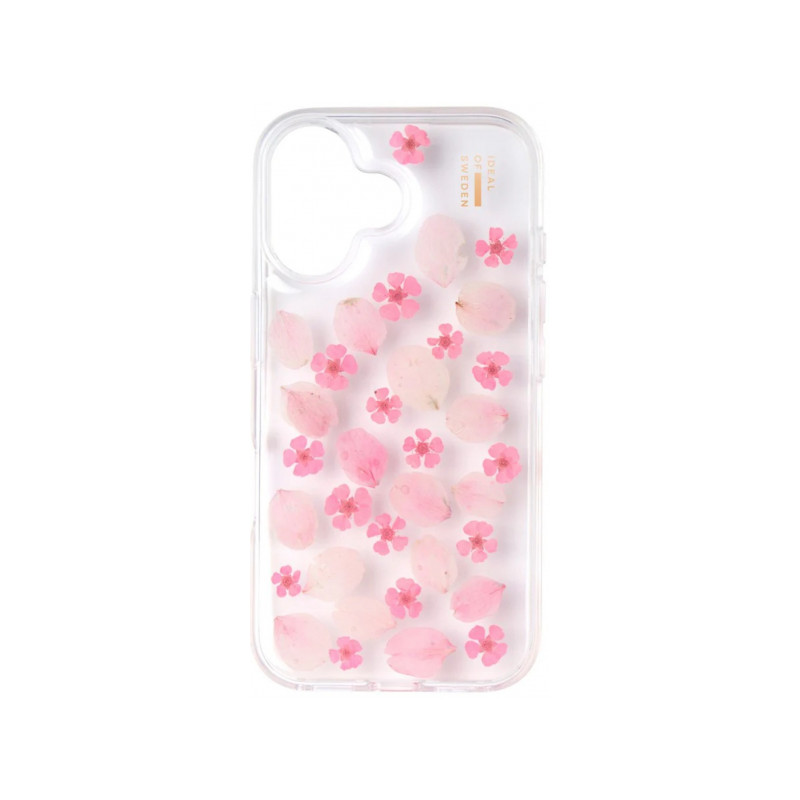 Viedtālruņa aizmugurējais vāciņš Apple Iphone 16 Clear Case Pink, Transparent