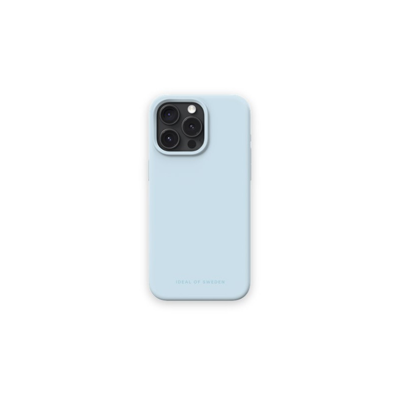 Viedtālruņa aizmugurējais vāciņš Apple iPhone 15 Pro Silicone Mag Light Blue