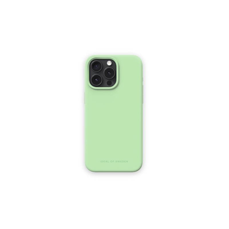 Viedtālruņa aizmugurējais vāciņš Apple iPhone 15 Pro Silicone Mag Mint