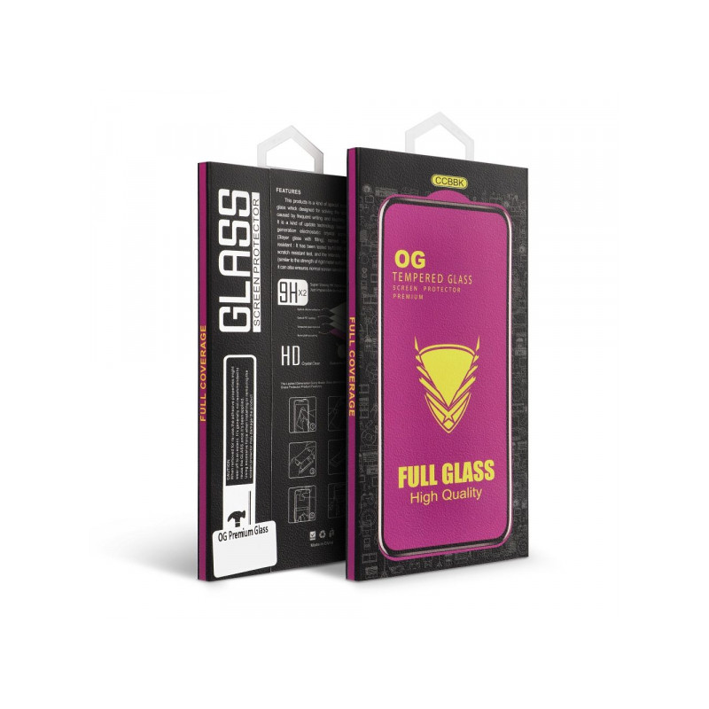 Viedtālruņa aizsargstikls Apple iPhone XR OG Premium Black Frame