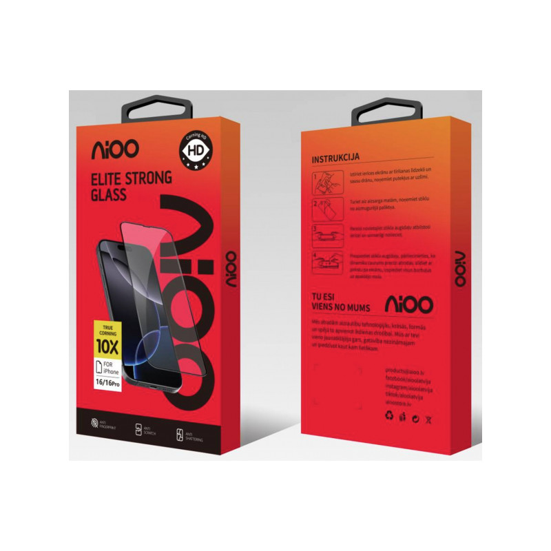 Viedtālruņa aizsargstikls Apple iPhone 17 Pro Max Elite Glass