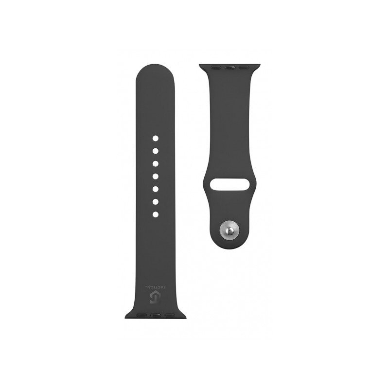 Viedpulksteņa siksniņa Apple 456 Silicon Strap Black