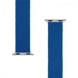 Viedpulksteņa siksniņa Apple 755s Braided String Band size M Blue