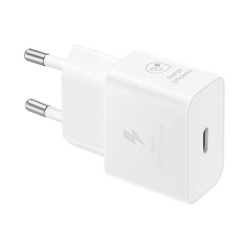 Lādēšanas komplekts Wall Charger 25W GaN with USB-C cable White