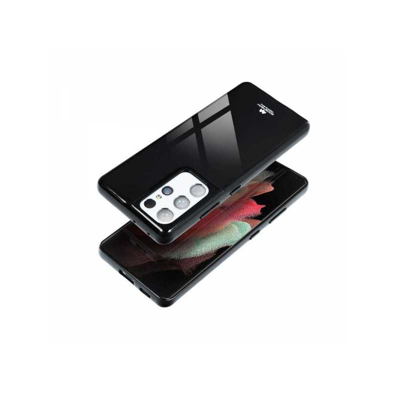 Viedtālruņa aizmugurējais vāciņš Apple iPhone 13 Pro Max Goospery Jelly Black