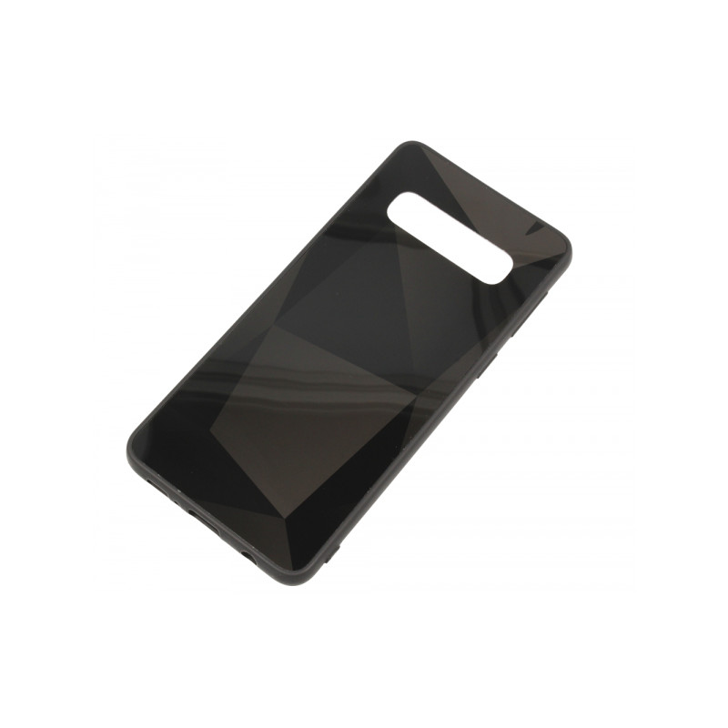 Viedtālruņa aizmugurējais vāciņš Samsung Galaxy S10 Diamond Stone Black