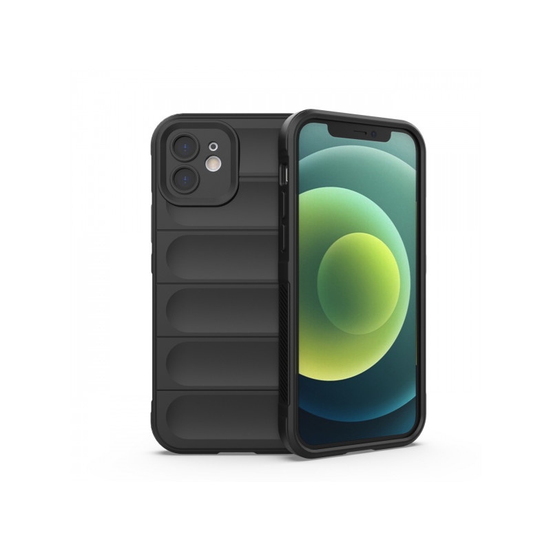 Viedtālruņa aizmugurējais vāciņš Apple iPhone 12 Pro Max Magic Shield Black
