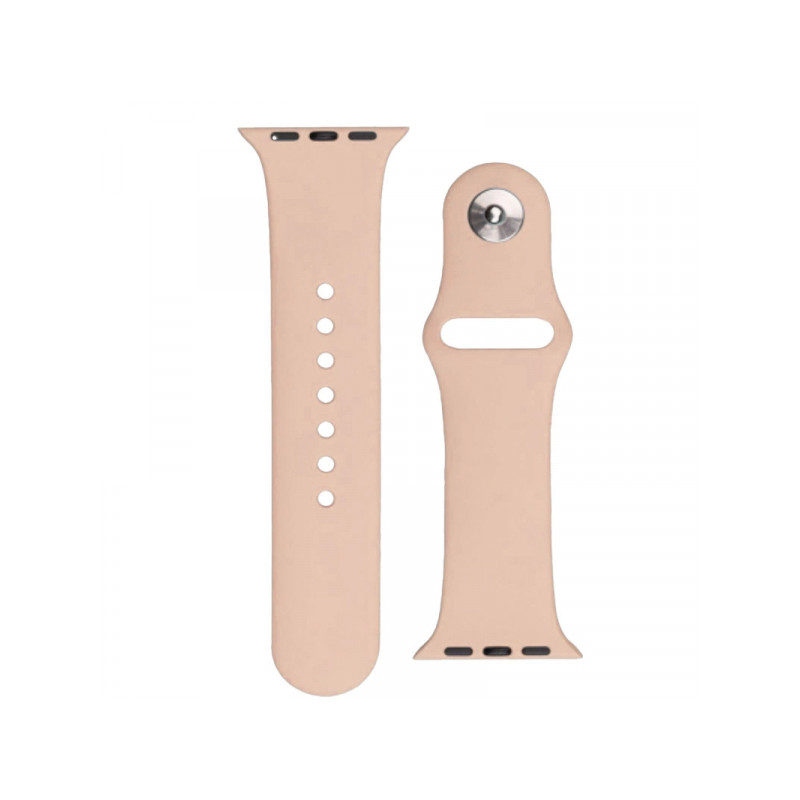 Viedpulksteņa siksniņa Apple Silicone Strap APS Sand Pink