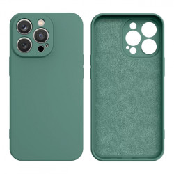 Viedtālruņa aizmugurējais vāciņš Apple iPhone 14 Plus Silicone case Green