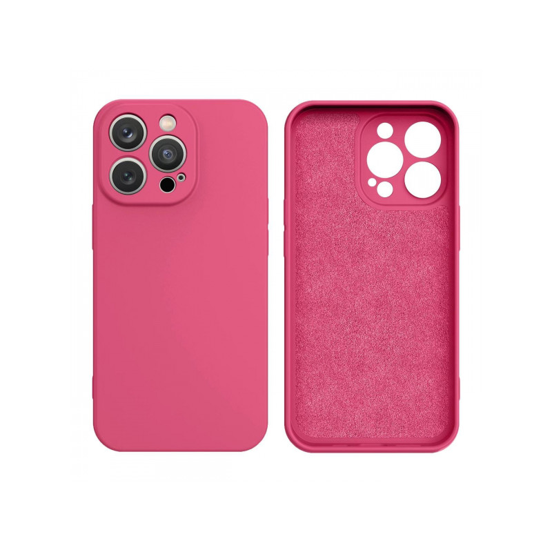 Viedtālruņa aizmugurējais vāciņš Apple iPhone 13 Pro Silicone case Pink