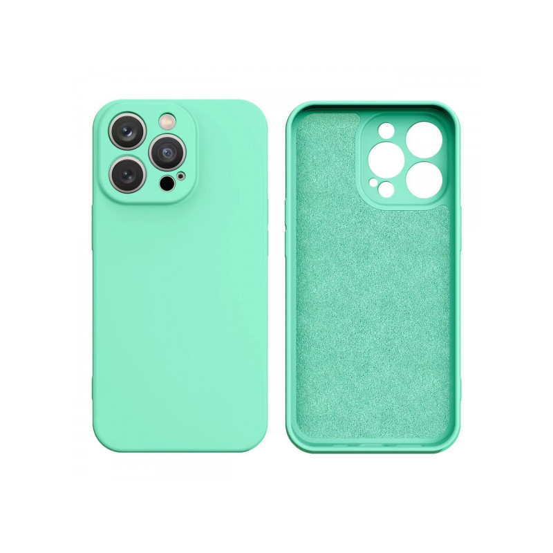 Viedtālruņa aizmugurējais vāciņš Samsung Galaxy A14 5G Silicone case Mint