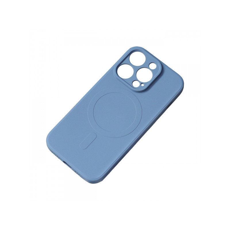 Viedtālruņa aizmugurējais vāciņš Apple iPhone 15 Pro Max MagSilicone Navy