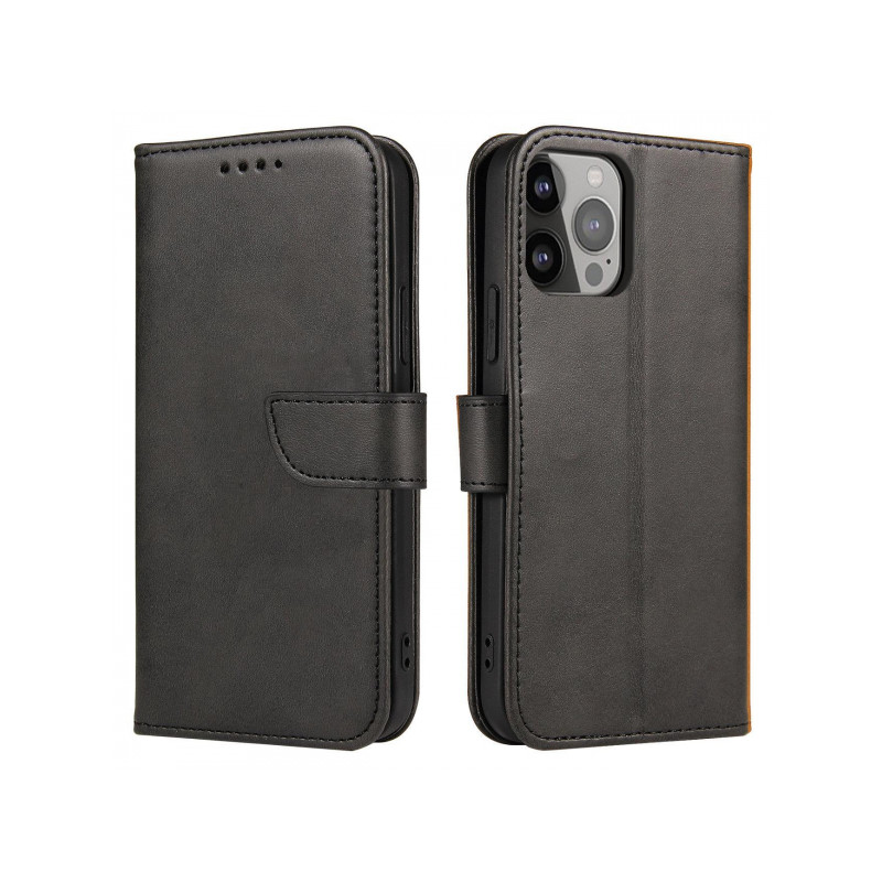 Viedtālruņa atveramais maciņš Samsung Galaxy S24 Magnet case Black