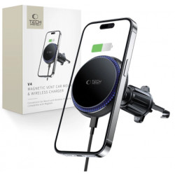 Viedtālruņa turētājs automašīnai Car phone holder with MagSafe 15W Black