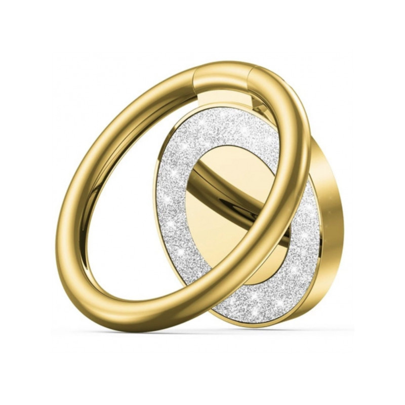 Viedtālruņa pirkstu turētājs Magnetic Phone Ring holder Gold