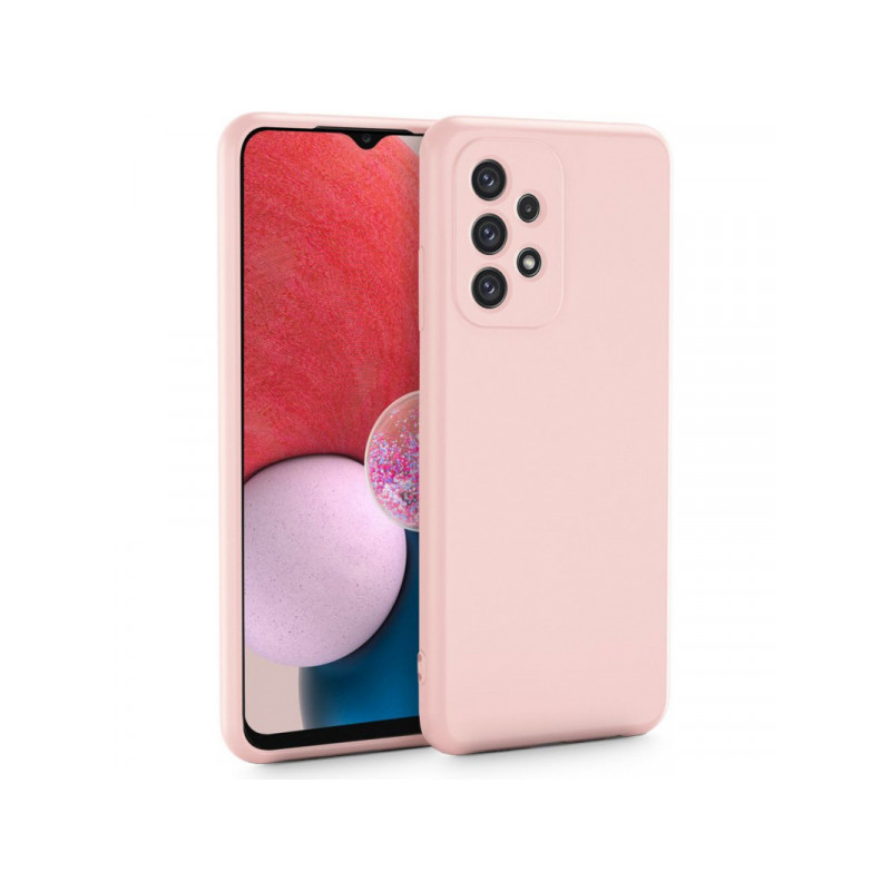 Viedtālruņa aizmugurējais vāciņš Samsung Galaxy A13 Icon Light Pink