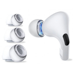 Austiņu rezerves daļas Ear Tips for AirPods Pro S / M / L White