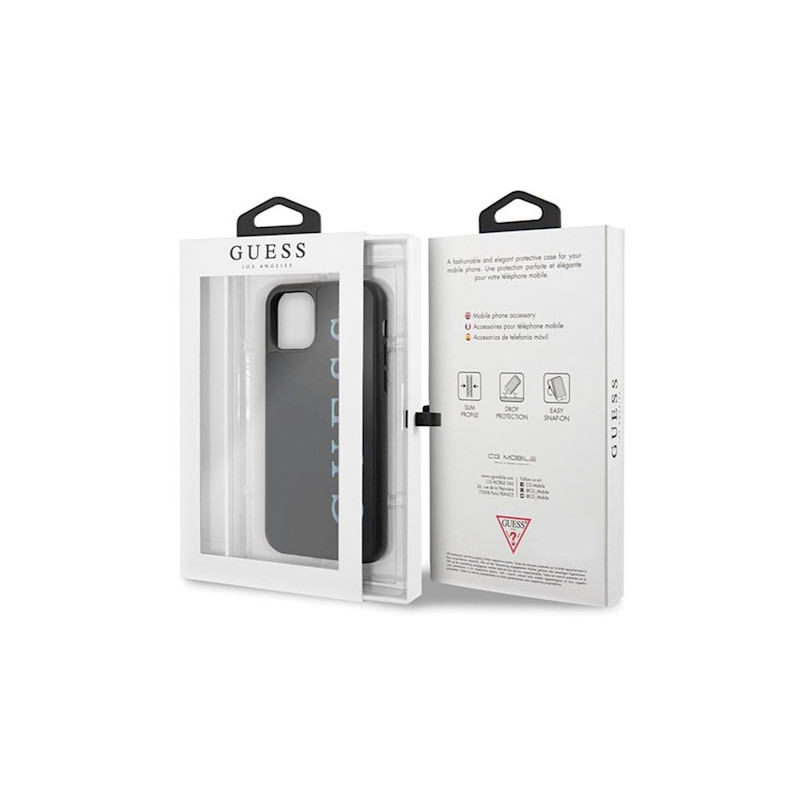 Viedtālruņa aizmugurējais vāciņš Apple iPhone 11 Pro GUHCN58LGMLBK Black, With Design