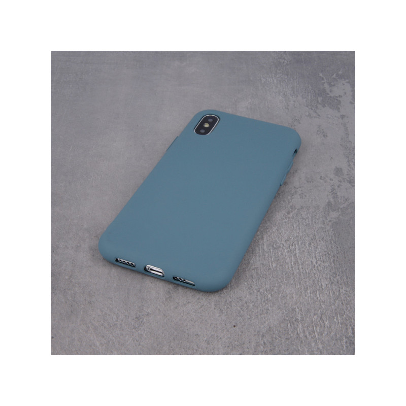 Viedtālruņa aizmugurējais vāciņš Samsung Galaxy A20E Silicon Blue, Grey