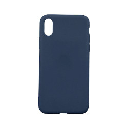 Viedtālruņa aizmugurējais vāciņš Samsung Galaxy S21 Matt Tpu Dark Blue