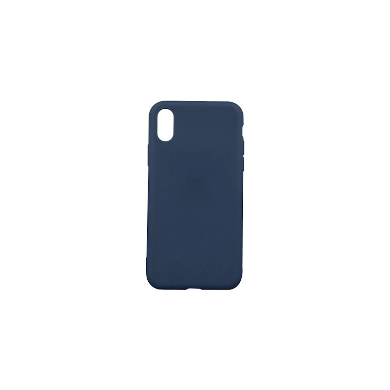 Viedtālruņa aizmugurējais vāciņš Samsung Galaxy S21 Matt Tpu Dark Blue