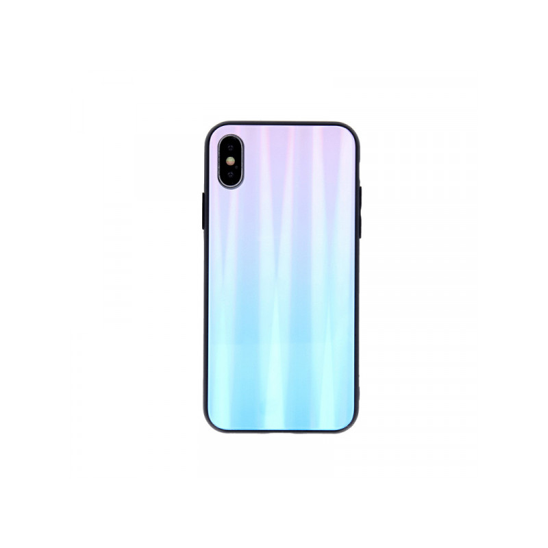 Viedtālruņa aizmugurējais vāciņš Apple iPhone 12 Pro Max Aurora Blue, Pink