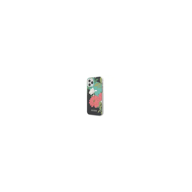 Viedtālruņa aizmugurējais vāciņš Apple iPhone 12 Pro Max GUHCP12LIMLFL01 Black, With Design