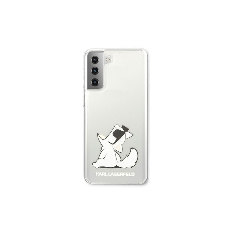 Viedtālruņa aizmugurējais vāciņš Samsung Galaxy S21 Plus KLHCS21MCFNRC Transparent, With Design