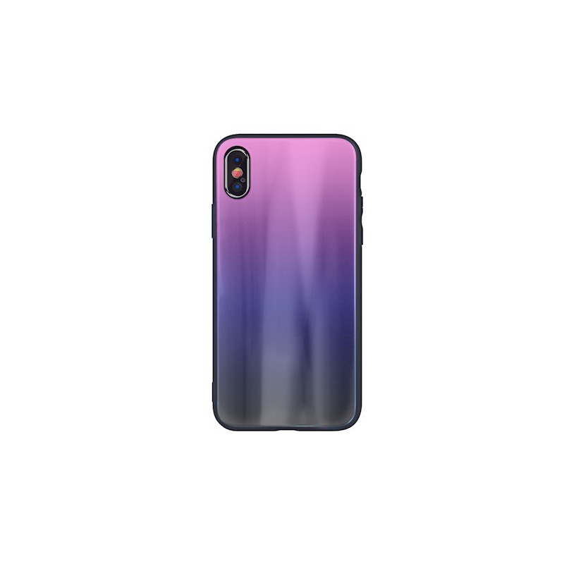 Viedtālruņa aizmugurējais vāciņš Samsung Galaxy A32 5G Aurora Black, Pink