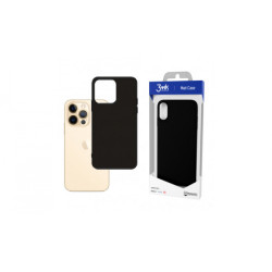 Viedtālruņa aizmugurējais vāciņš Apple iPhone XR 3MK Matt Black