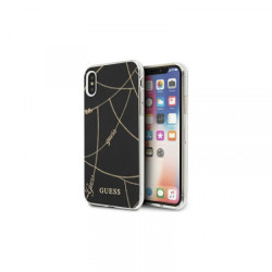 Viedtālruņa aizmugurējais vāciņš Apple iPhone XR GUHCI61PCUCHBK Black, With Design