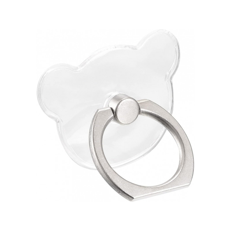 Viedtālruņa pirkstu turētājs Ring Bear Transparent