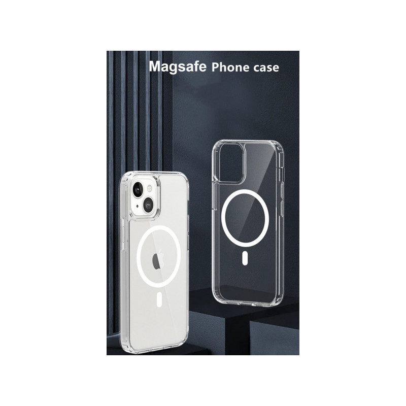 Viedtālruņa aizmugurējais vāciņš Apple iPhone 14 Pro Magsafe Clear Transparent