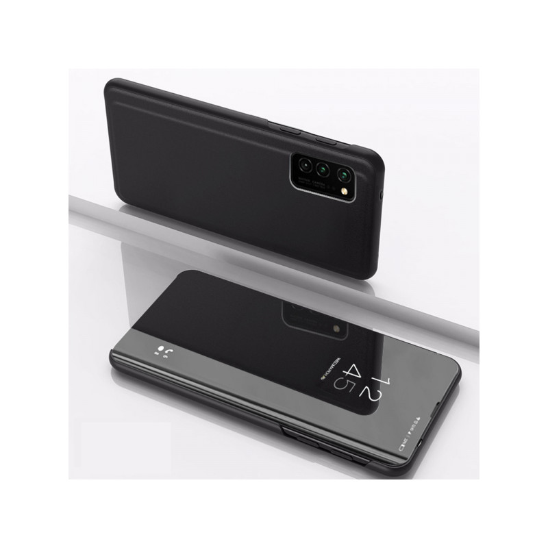 Viedtālruņa atveramais maciņš Samsung Galaxy A72 / A72 5G Smart Clear View Black