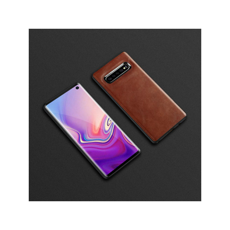 Viedtālruņa aizmugurējais vāciņš Samsung Galaxy S9 Business Brown