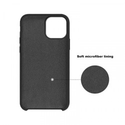 Viedtālruņa aizmugurējais vāciņš Samsung Galaxy A40 Liquid Box Black