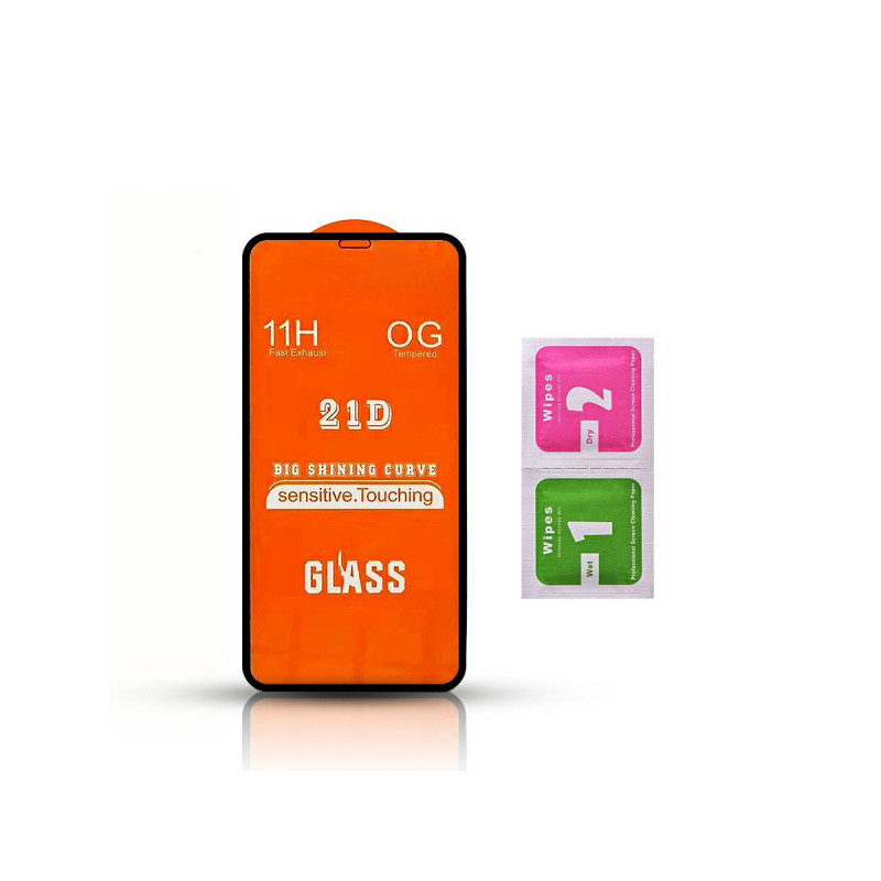 Viedtālruņa aizsargstikls Apple iPhone XS Max Full Glue 21D Black