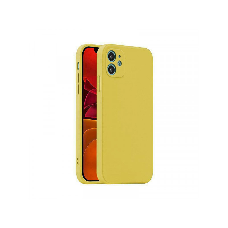 Viedtālruņa aizmugurējais vāciņš Apple iPhone 12/12 Pro Fosca Yellow