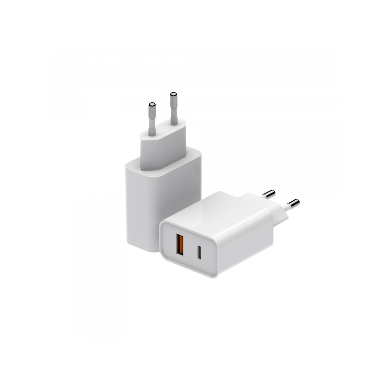 Strāvas adapteris Quick Charger 20W White