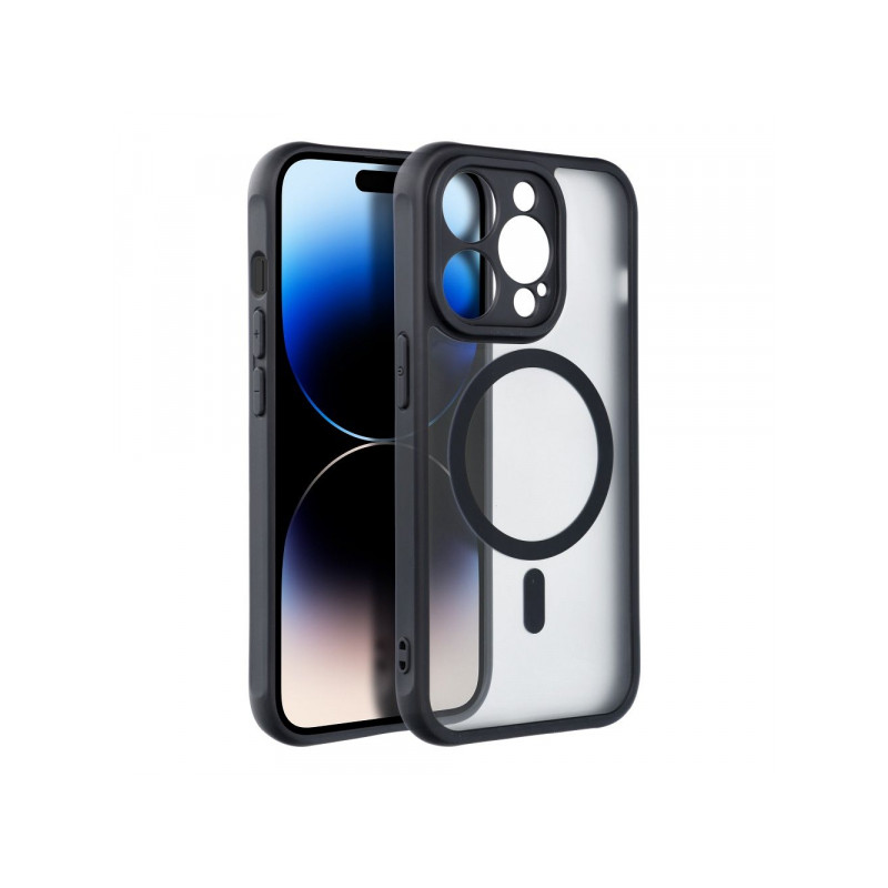 Viedtālruņa aizmugurējais vāciņš Apple iPhone 16 Pro Max Matte MagSafe Case Black