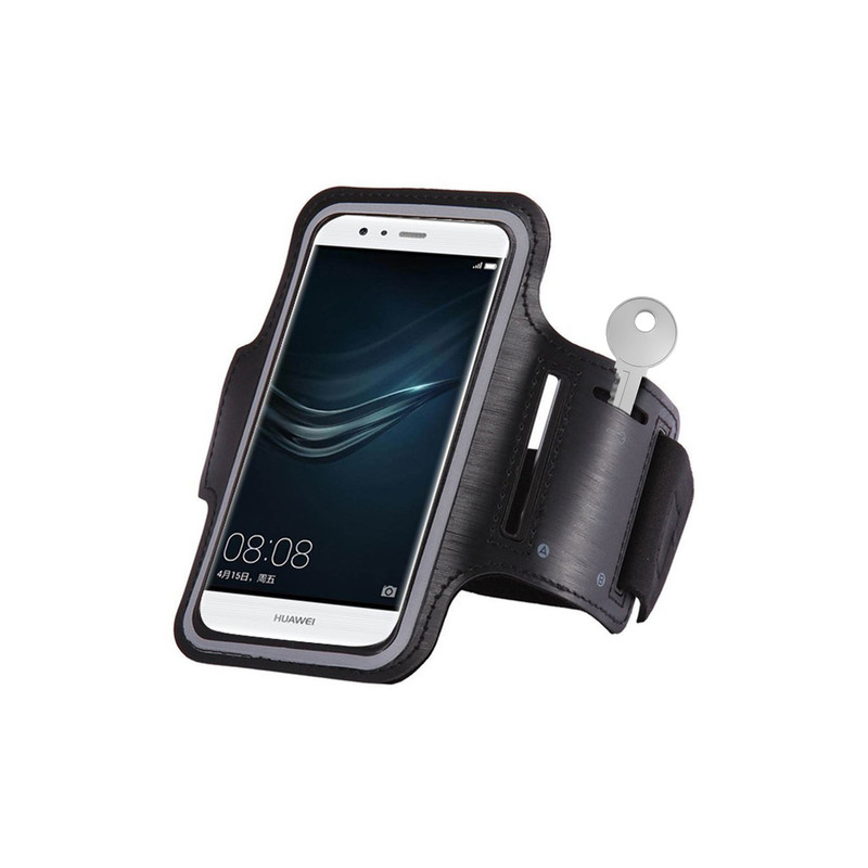 Viedtālruņa sporta maciņš Universal Running Armband for 6" Smartphones Black