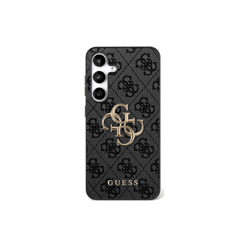 Viedtālruņa aizmugurējais vāciņš Samsung Galaxy S25 FE Big Metal Logo Black