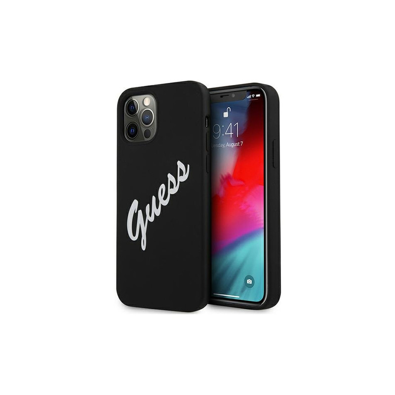 Viedtālruņa aizmugurējais vāciņš Apple iPhone 12 Pro Max Vintage Black
