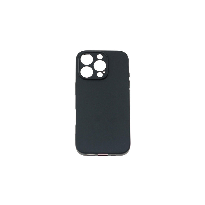 Viedtālruņa aizmugurējais vāciņš Apple iPhone 16 Pro Soft Case Black