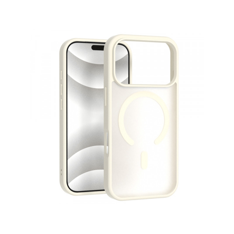 Viedtālruņa aizmugurējais vāciņš Apple iPhone 14 Matte MagSafe Case White