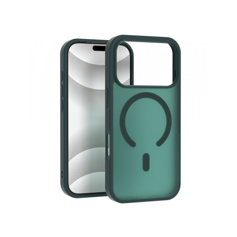 Viedtālruņa aizmugurējais vāciņš Apple iPhone 16 Pro Matte MagSafe Case Dark Green