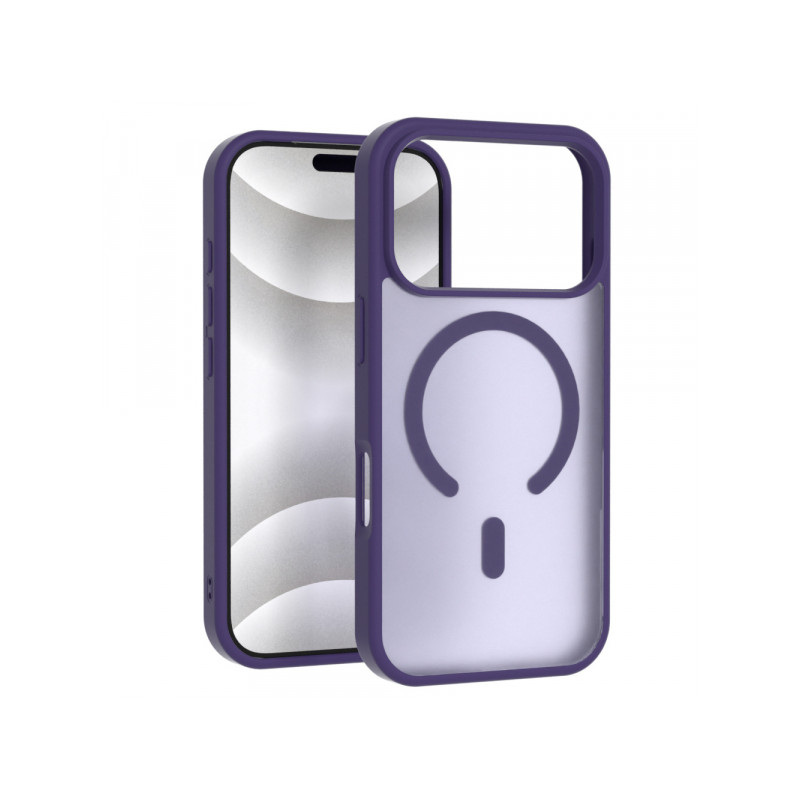 Viedtālruņa aizmugurējais vāciņš Apple iPhone 14 Pro Matte MagSafe Case Dark Violet